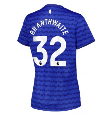 Everton Jarrad Branthwaite #32 Hjemmebanetrøje Dame 2025-26 Kortærmet